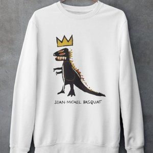 Jean Michel Basquiat Dinosaur Sweatshirt